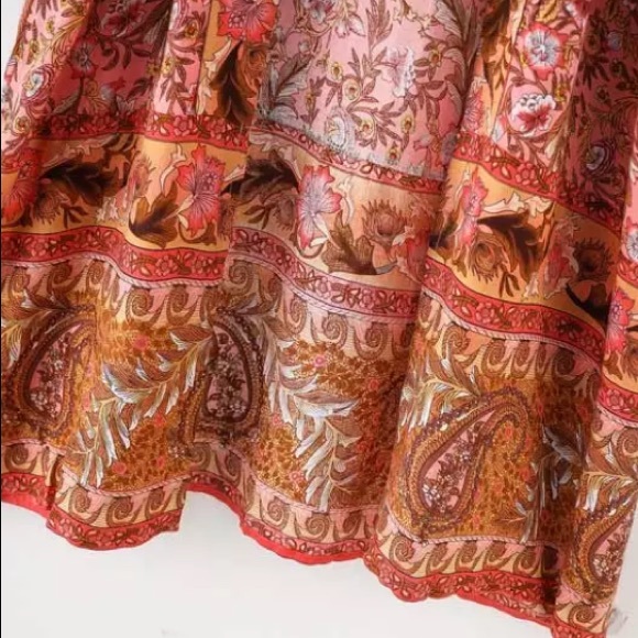 Floral & Paisley Print Kimono Bohemian Duster Wrap Coverup Top Casual - Picture 12 of 12